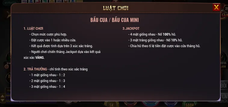 Khám Phá Sảnh Bầu Cua Tại BomWin Với Cơ Hội Trúng Thưởng Siêu Khủng Hàng Ngày