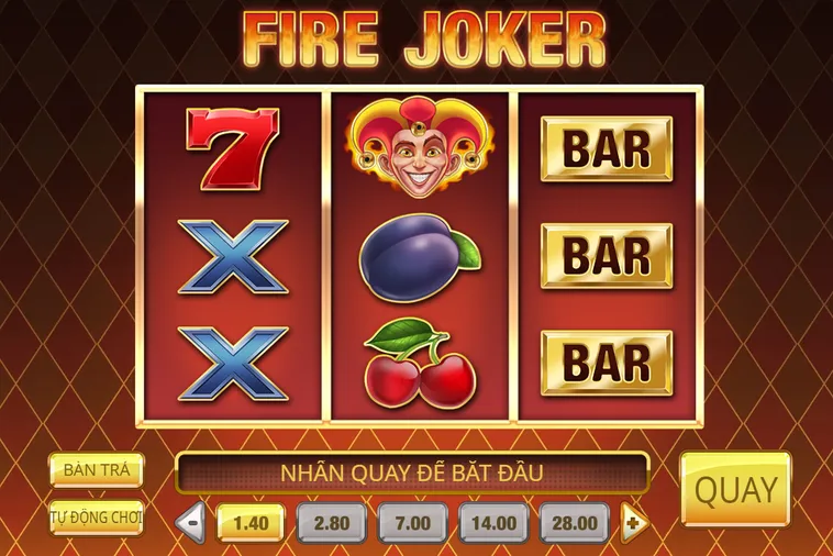 Slot Game Fire Joker Tại BomWin Trải Nghiệm Quay Thưởng Rực Lửa Với Thưởng Lớn