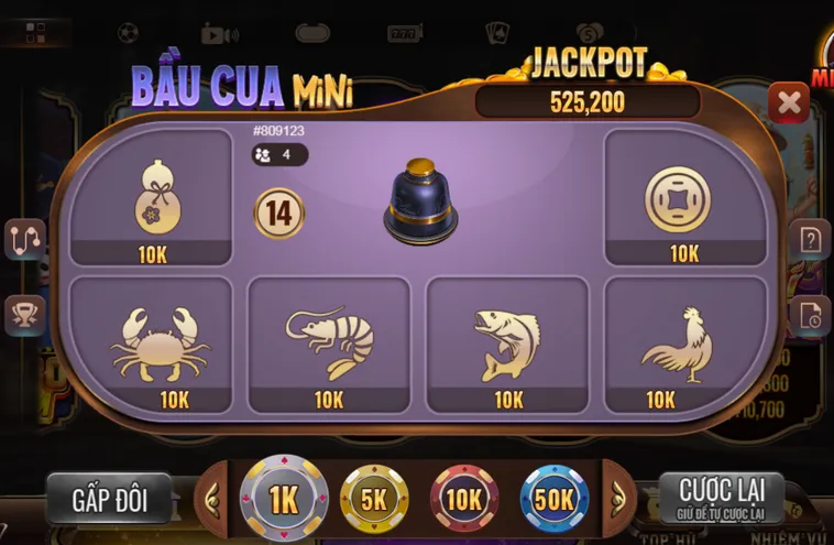 Trải Nghiệm Mini Bầu Cua Tại BomWin Đỉnh Cao Với Cơ Hội Nhận Thưởng Siêu Khủng