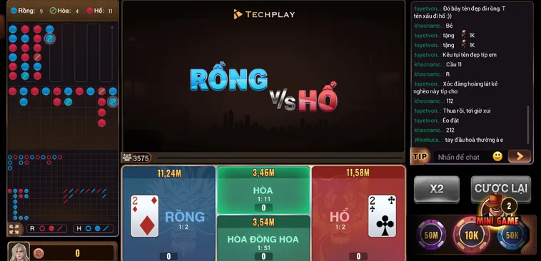 Rồng Hổ Live Slot Tại BomWin Trải Nghiệm Sảnh Cược Bài Tốc Độ Cao Hấp Dẫn