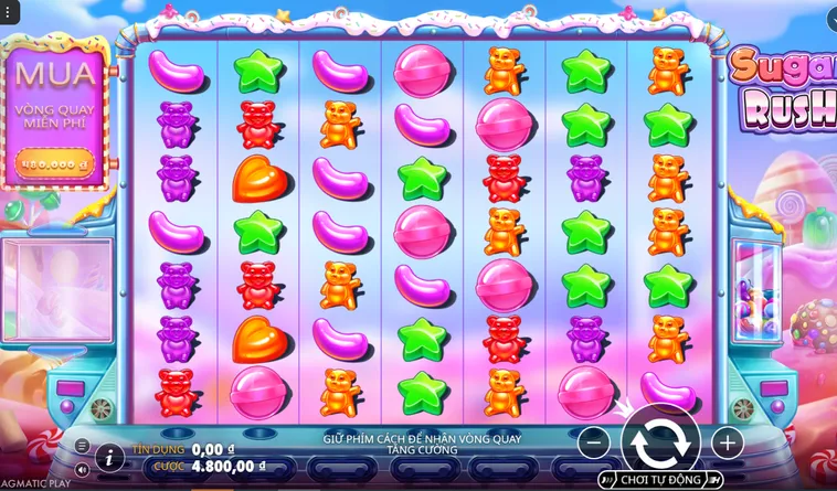 Bứt Phá Giới Hạn Cùng Siêu Phẩm Slot Game Sugar Rush Tại BomWin Đẳng Cấp Nhất